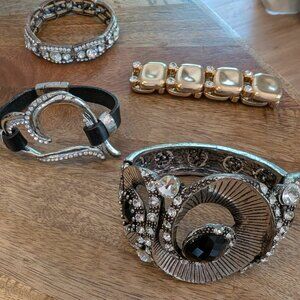 4 fashion bracelets